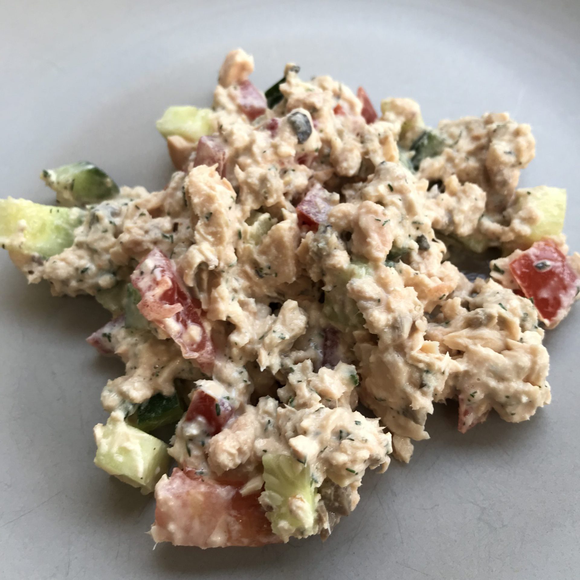 Quick and Easy Canned Salmon Salad