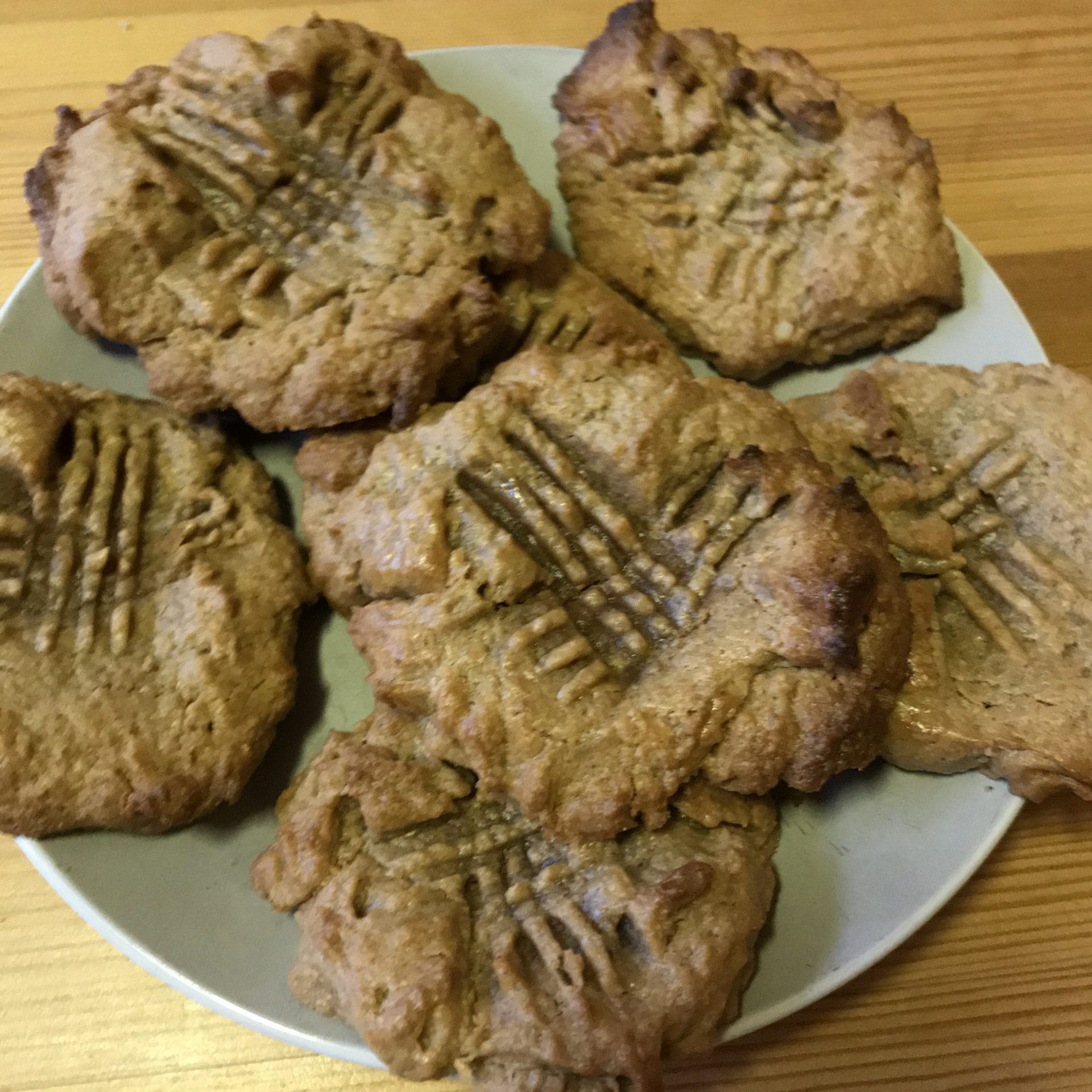 Peanut Butter Cookies Made With Only 4 Ingredients